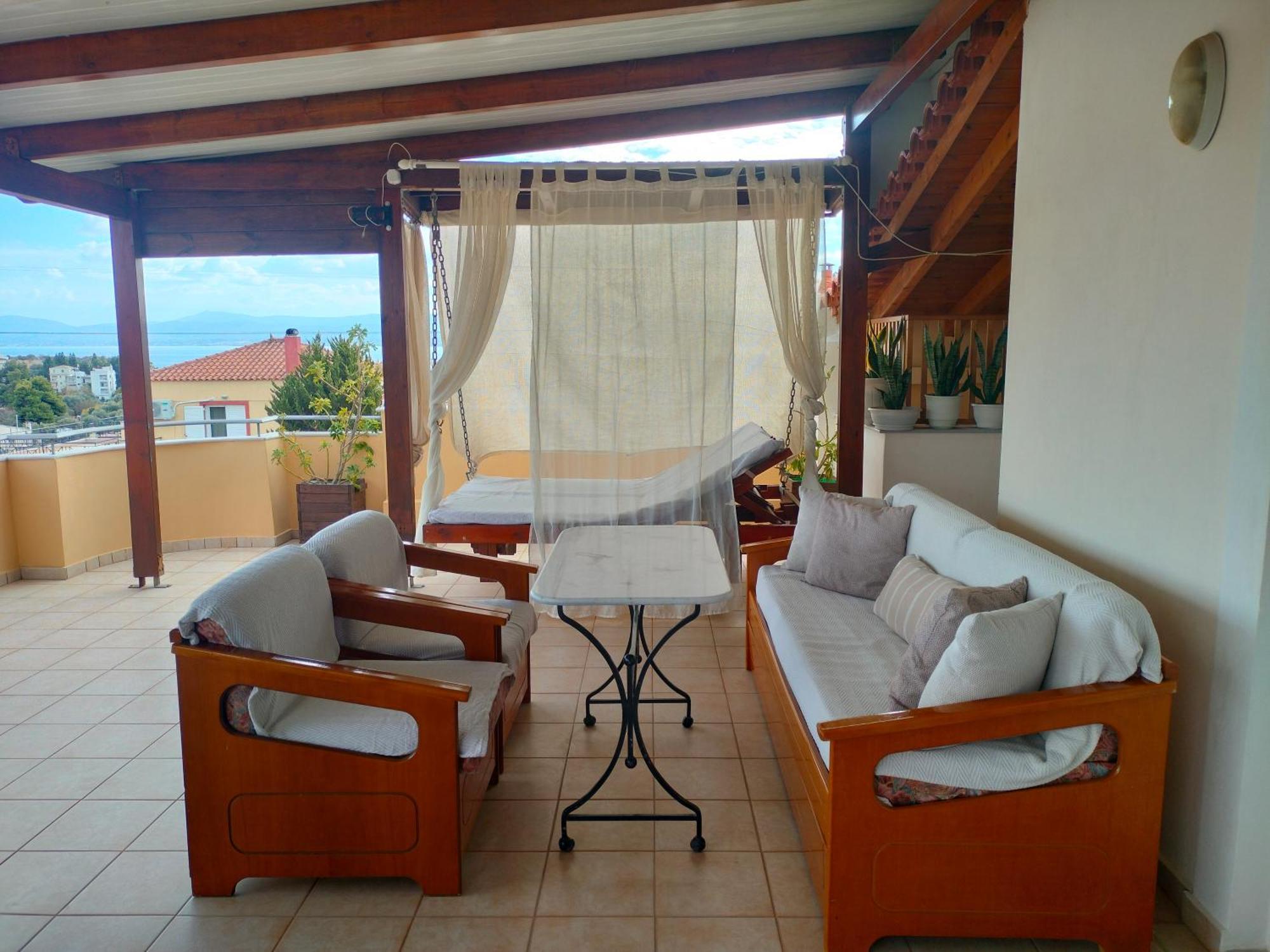 Apartamento House With Wonderful View Lefkandi Chalkidas Exterior foto